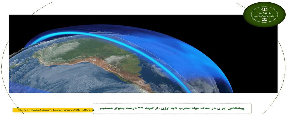 پیشگامی ایران در حذف مواد مخرب لایه اوزن/ از تعهد 32 درصد جلوتر هستیم