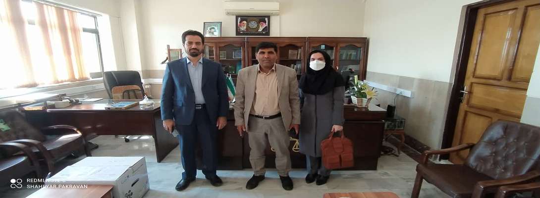 ارائه گزارش وضعیت محیط زیست مبارکه در دیدار با دادستان جدید شهرستان