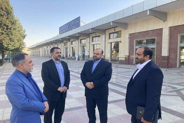 بازدید مدیرکل حراست وامنیت فرودگاهی شرکت فرودگاه‌ها از فرودگاه‌  یزد