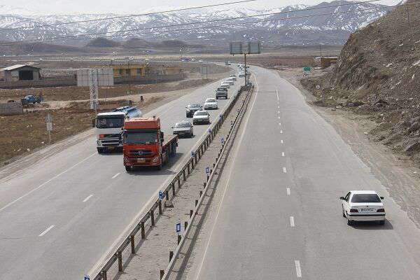 تردد روان در آزادراه قزوین - رشت