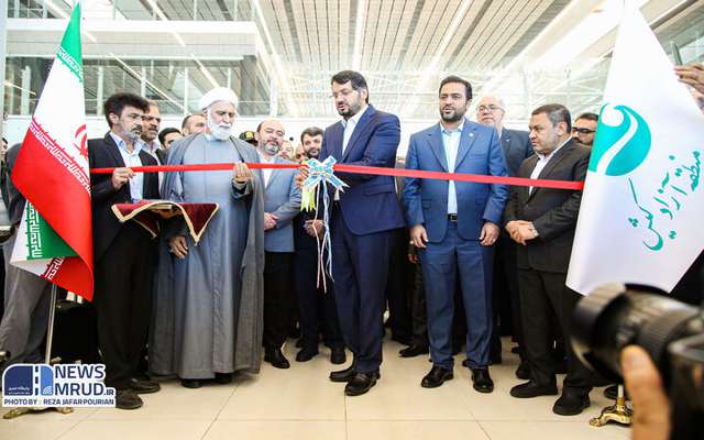 ویدیو| آیین افتتاح ترمینال جدید فرودگاه بین‌المللی کیش با حضور وزیر راه و شهرسازی
