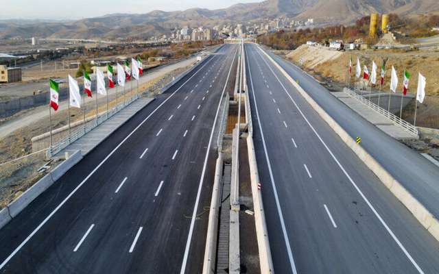 قطعه نخست آزادراه شهید سلیمانی البرز افتتاح شد
