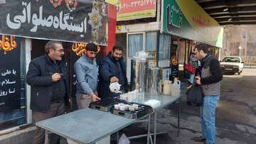 برپایی ایستگاههای صلواتی همزمان با برگزاری اختتامیه اجلاسیه ۱۰ هزار شهید آذربایجان شرقی