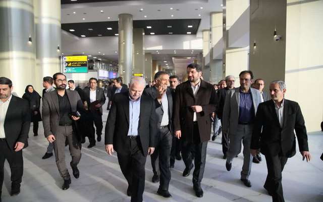 ۳ پل ارتباطی انتقال مسافران در فرودگاه مشهد به بهره‌برداری رسید