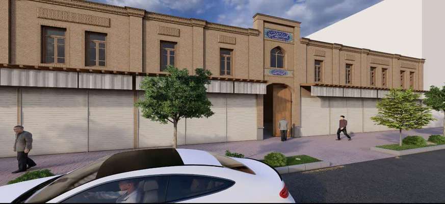 رونمایی از تصاویر شماتیک جداره‌سازی بازار تبریز
