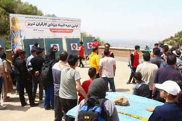 رقابت تیراندازی با کمان کارگران در عون بن علی برگزار شد