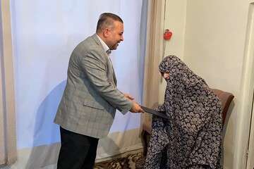 دیدار شهردار منطقه ۸ تبریز با خانواده معزز شهیدان رحیم و رضا جباری