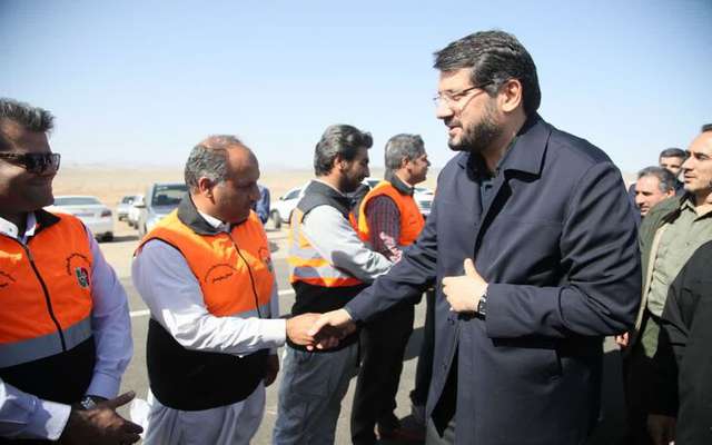 عملیات اجرایی ۱۳۳ کیلومتر بزرگراه با حضور وزیر راه و شهرسازی در سیستان و بلوچستان آغاز شد