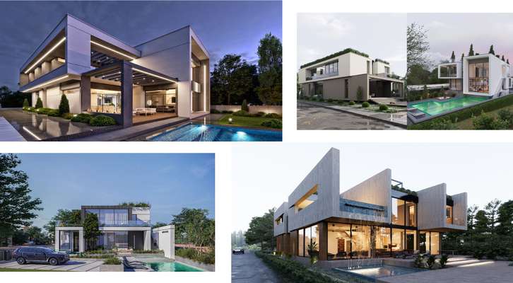  طراحی معماری پروژه های ساختمانی با طرح تو طرح