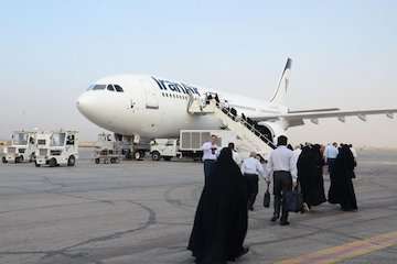 اعزام زائران فرودگاه‌های چابهار و قشم به عربستان 