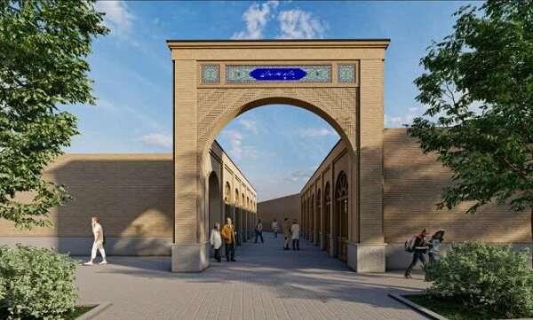 سردرب سنتی ورودی بازار سماورسازان احداث می‌شود