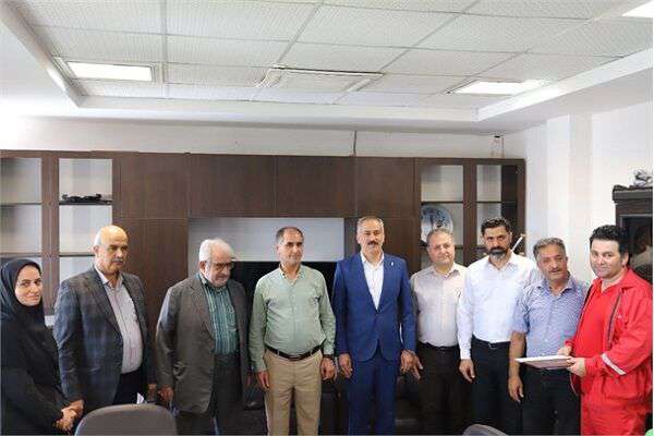 تجلیل از دریانوردان نمونه شناورهای خدماتی مستقر در بنادر نوشهر و فریدونکنار