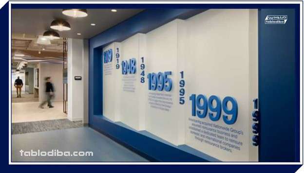  خلق فضای کار استثناعی با همکاری آرشیتکت و تابلو سازی دیبا