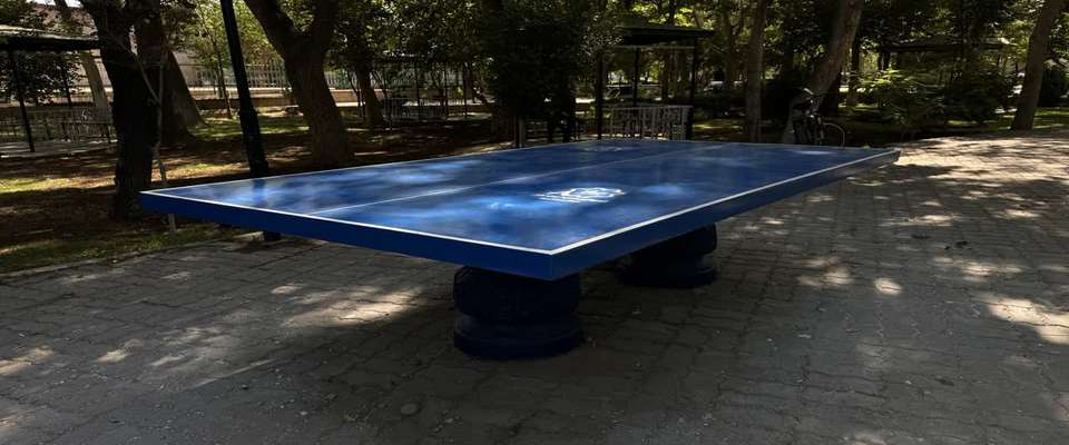 باغ گلستان به وسایل ورزشی تجهیز شد
