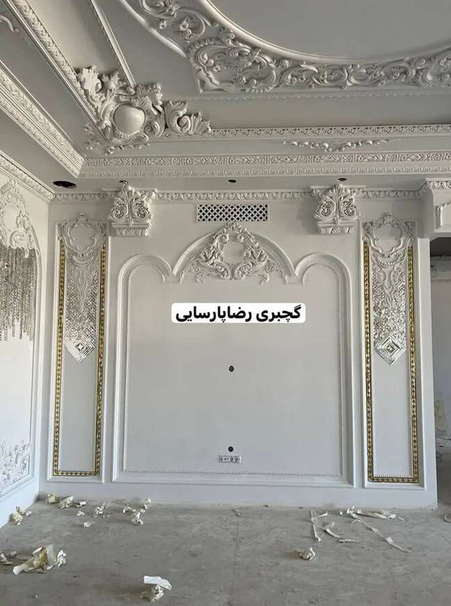  معرفی گچبری کلاسیک روم: هنر اصیل در گچبری دستی و کلاسیک