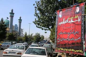 فضاسازی شهرداری منطقه ۴ تبریز به مناسبت اربعین حسینی