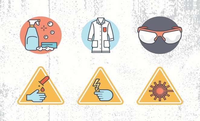  ۵ راهکار موثر برای ایمن‌سازی آزمایشگاه