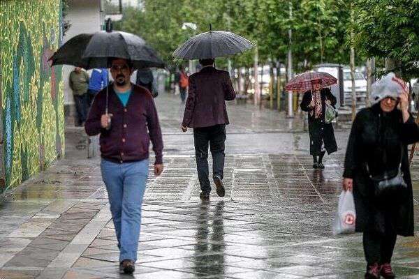 ۱۵۰ میلی‌متر باران در استان تهران بارید