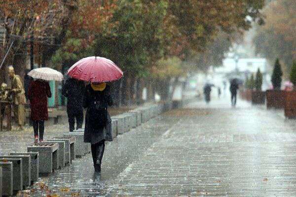 بارش باران و برف در نیمه غربی کشور