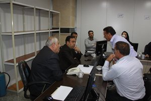بازدید مهندس رضایی از مدیریتهای اداره کل و واحد میز خدمت