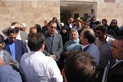 بازدید معاون هماهنگی امور عمرانی استاندار و نماینده مردم بجنورد در مجلس شورای اسلامی و مدیرکل راه و شهرسازی استان و دیگر...