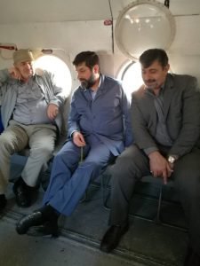 بازدید هوایی رییس سازمان محیط زیست کشور و مدیر کل مدیریت بحران از تالاب هورالعظیم