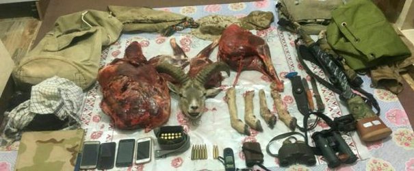 سه متخلف شکار و صید در کاشان دستگیر شدند