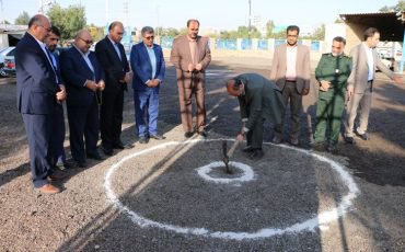 ” کلنگ زنی مرکز معاینه فنی مکانیزه خودرو سبک شماره دو در اولین روز از هفته نکوداشت بوئین زهرا”