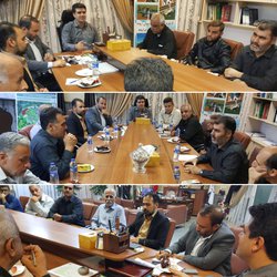 نشست مشترک شهردار خرمشهر با کسبه بازار صفا