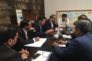 دیداراستاندار ایلام، نمایندگان استان در مجلس شورای اسلامی و مدیرکل راه وشهرسازی استان ایلام با دکتر حاج محمدی مشاور عالی...