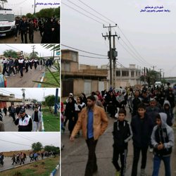 برگزاری همایش پیاده روی خانوادگی با حضور پرشور شهروندان
