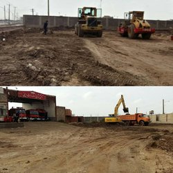 پروژه محوطه سازی و تکمیل ایستگاه سوم آتش نشانی شهرداری خرمشهر